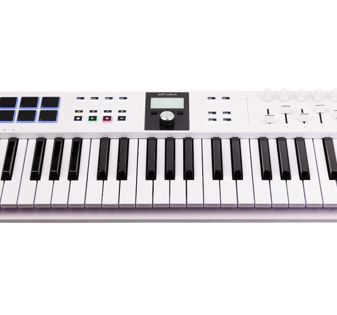 MIDI-клавиатура Arturia KeyLab Essential 61 MK3 White - Фото 5 MIDI-клавиатура Arturia KeyLab Essential 61 MK3 White - изображение 5