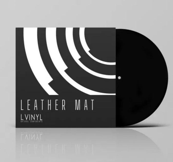 Слип-мат VinylMaster Leather-Mat II 300mm Black - Фото 2 Слип-мат VinylMaster Leather-Mat II 300mm Black - изображение 2