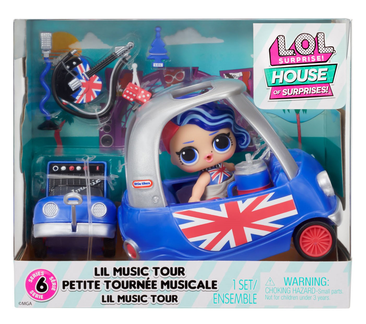 Лялька з аксесуарами L.O.L. Surprise Furniture Lil Music Tour 7.6 см (0035051583783) - зображення 1