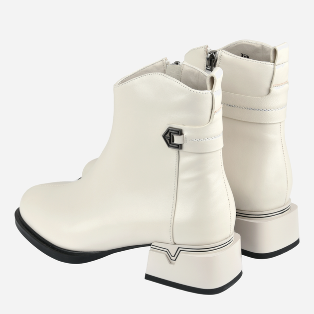 Жіночі черевики високі Blizzarini 22B694-K380-YP1215B 35 22.5 см Молочні - зображення 5