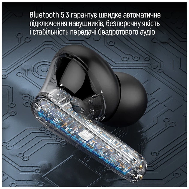 Навушники ColorWay TWS-3 Earbuds Black (CW-TWS3BK) - Фото 10 Навушники ColorWay TWS-3 Earbuds Black (CW-TWS3BK) - изображение 10