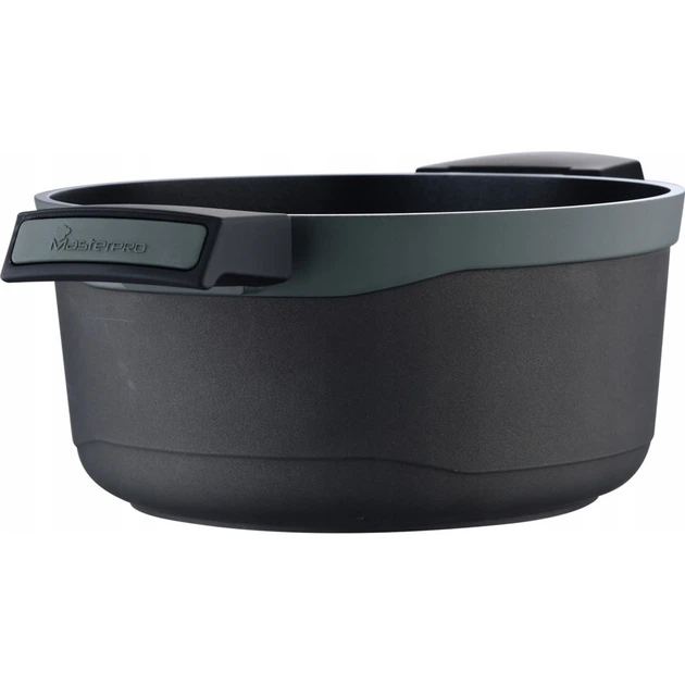 Кастрюля MasterPro Gastro Reeco з кришкою 2,7 л (BGMP-8106) - Фото 3 Кастрюля MasterPro Gastro Reeco з кришкою 2,7 л (BGMP-8106) - изображение 3