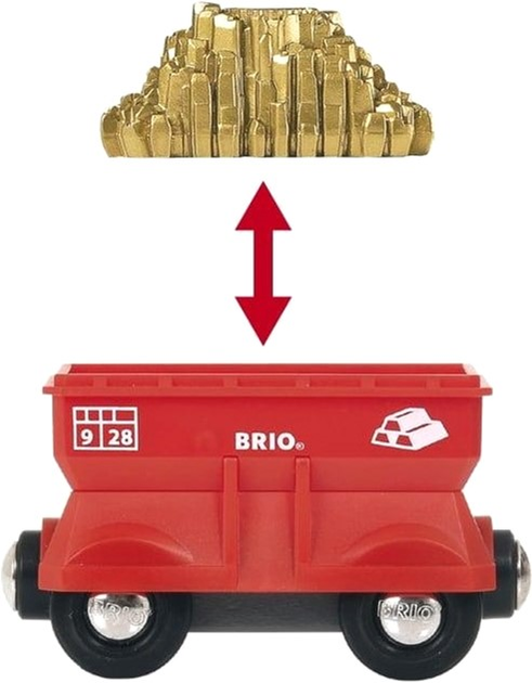 Zestaw do zabawy Brio Word Dźwig i górski tunel (7312350338898) - obraz 6