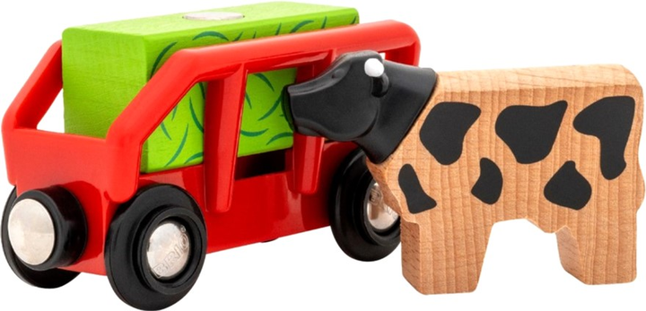 Zestaw farmera Brio Word Farm Battery Train (7312350360189) - obraz 3