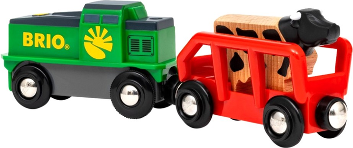 Zestaw farmera Brio Word Farm Battery Train (7312350360189) - obraz 4