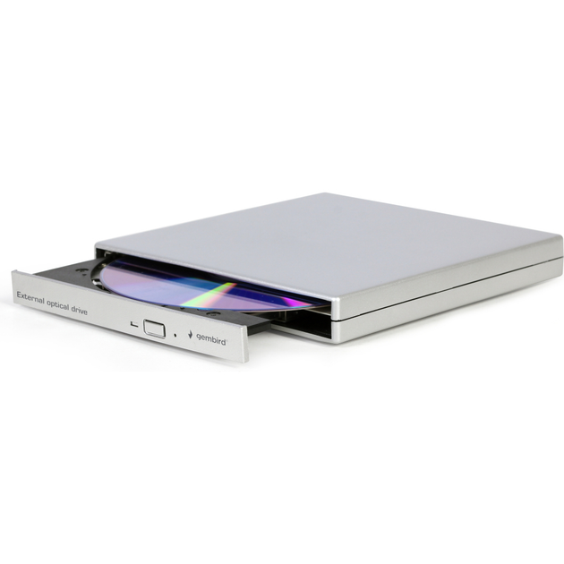 Оптический привод DVD-RW Gembird DVD-USB-02-SV - изображение 1