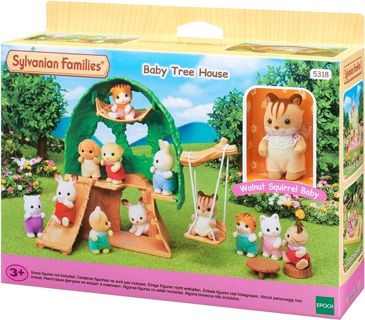 Zestaw do zabawy Epoch Sylvanian Families Baby Tree House (5054131053188) - obraz 1