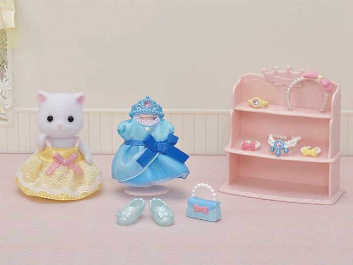Ігровий набір Epoch Sylvanian Families Princess Dress (5054131056455) - зображення 7