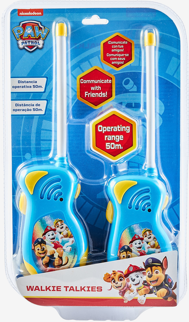 Zestaw krótkofalówek Euromic Paw Patrol Walkie Talkies (5701359806880) - obraz 1