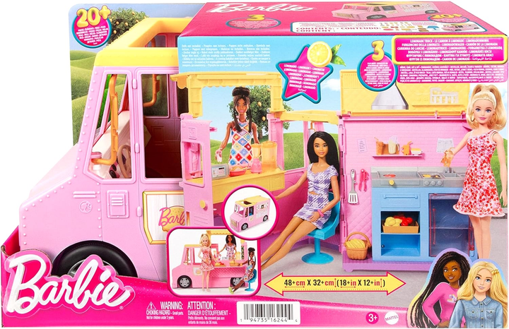 Ігровий набір Barbie Lemonade Truck (0194735162444) - зображення 1