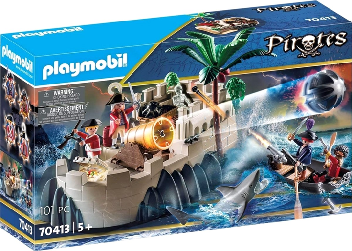 Zestaw do zabawy Playmobil Pirates Twierdza Rotrock (4008789704139) - obraz 1