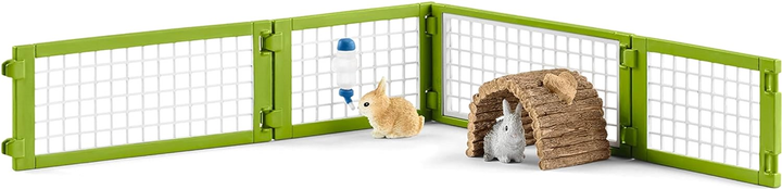 Набір фігурок Schleich Farm World Rabbit Hutch (4059433572734) - зображення 3