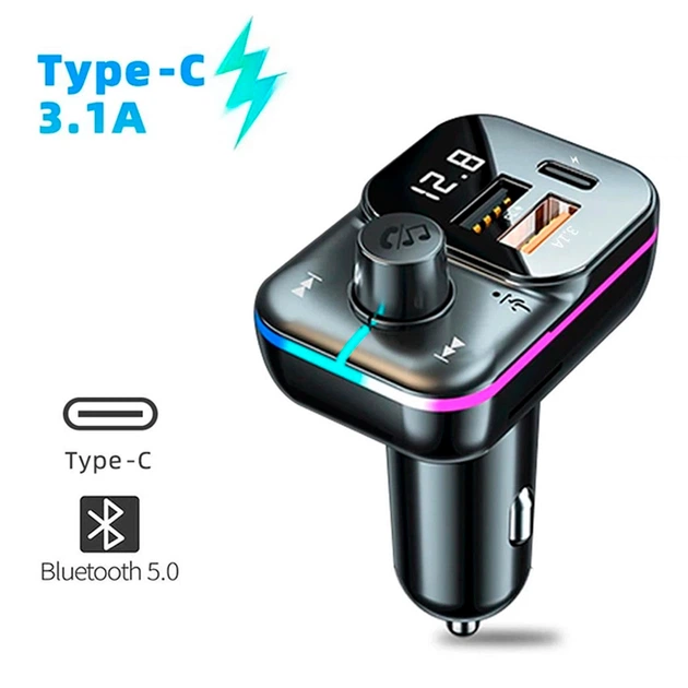 Автомобильный FM-трансмиттер LUTU С24 Bluetooth 5.0 QC3.0 PD 25 Вт Черный (1013-545-00) - изображение 9