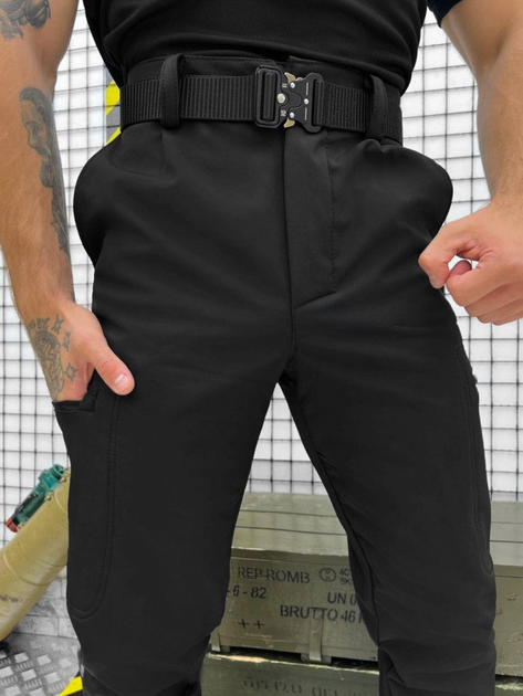 Штаны SoftShell Police Черный XL - изображение 2