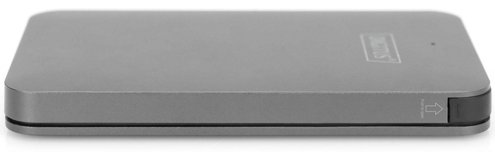 Зовнішній корпус для SSD/HDD 2.5 SATA III Digitus на USB 3.0 9.5/7.5 мм Алюмінієвий (DA-71114) - зображення 2