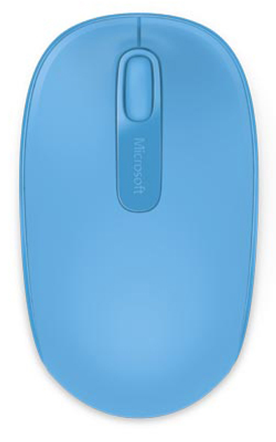 Mysz Microsoft Mobile 1850 Wireless Cyan Blue (U7Z-00058) - obraz 1