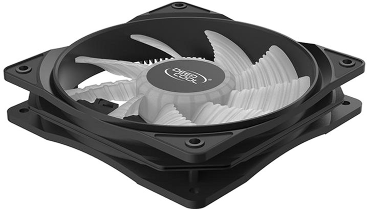 Кулер DeepCool RF120R Black-White (DP-FLED-RF120-RD) - зображення 5