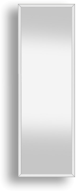 Дзеркало настінне Mirror Trade 120x40 см у пластиковій рамі біле (ROZ6400091216) - зображення 2