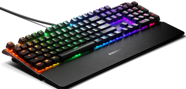 Klawiatura przewodowa SteelSeries Apex 5 USB US (5707119039123) - obraz 3