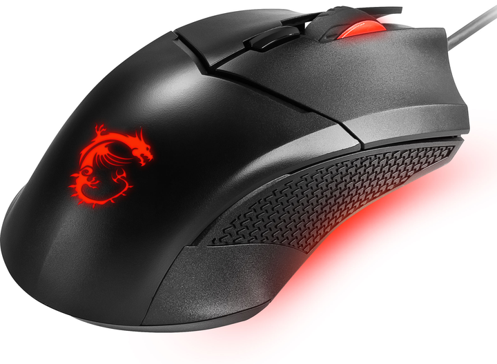 Mysz MSI Clutch GM08 Gaming Mouse USB Black (CLUTCH GM08) - obraz 7