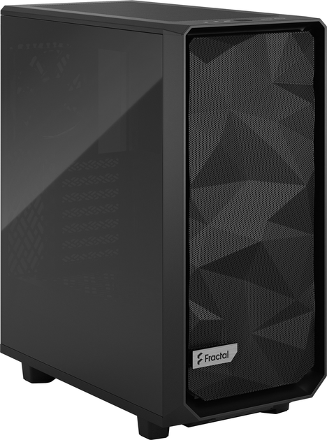 Корпус Fractal Design Meshify 2 Compact Dark Tempered Glass Black (FD-C-MES2C-02) - зображення 4
