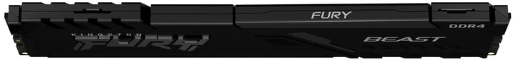 Pamięć Kingston Fury DDR4-2666 4096 MB PC4-21300 Beast Black (KF426C16BB/4) - obraz 4