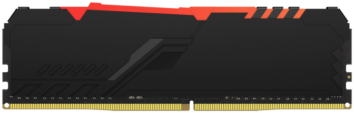 Оперативна пам'ять Kingston Fury DDR4-2666 16384 MB PC4-21300 Beast RGB Black (KF426C16BB1A/16) - зображення 2
