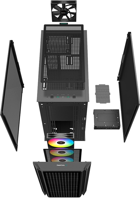 Корпус DeepCool CG540 (R-CG540-BKAGE4-G-1) - зображення 14