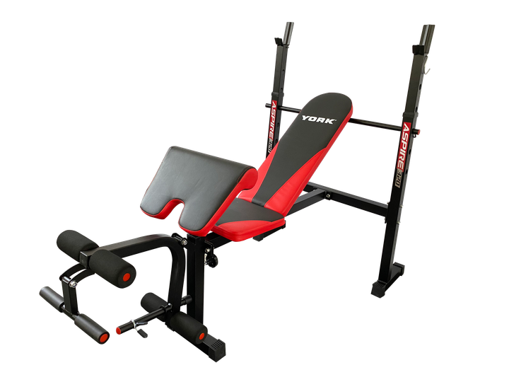 Лавка для жиму York Fitness ASPIRE 320 з стійкою для штанги та партою Скотта - зображення 4