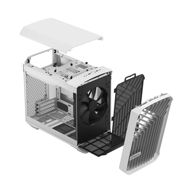 Obudowa Fractal Design Torrent Nano White TG Clear Tint (FD-C-TOR1N-03) - obraz 7