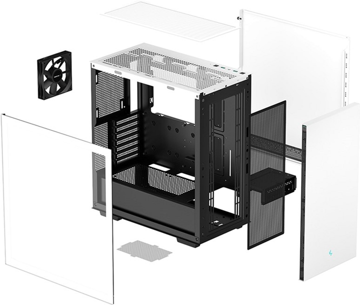Корпус DeepCool CH510 White (R-CH510-WHNNE1-G-1) - зображення 13