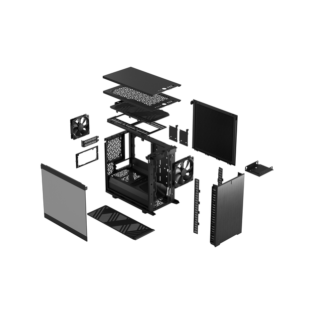 Obudowa Fractal Design Define 7 Nano Black TG Light (FD-C-DEF7N-02) - obraz 20