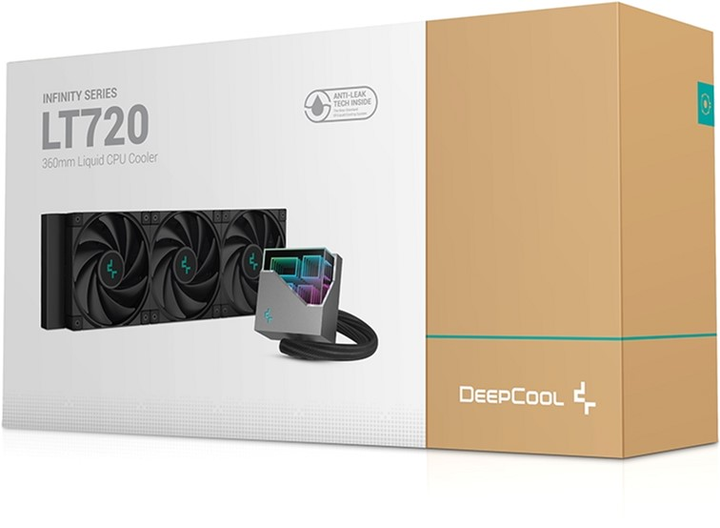 Система водяного охолодження DeepCool LT720 (R-LT720-BKAMNF-G-1) - зображення 6