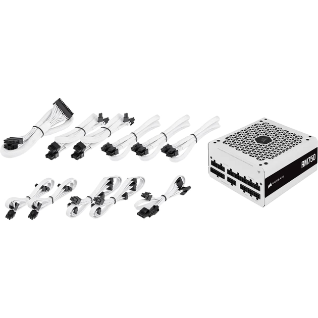 Zasilacz Corsair RM750 750W White (CP-9020231-EU) - obraz 8