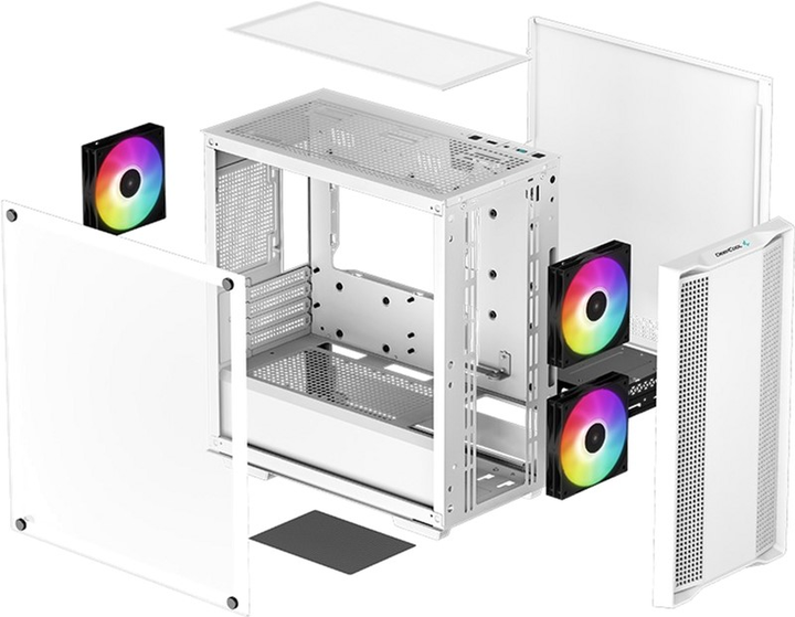 Obudowa DeepCool CC360 WH ARGB (R-CC360-WHAPM3-G-1) - obraz 12