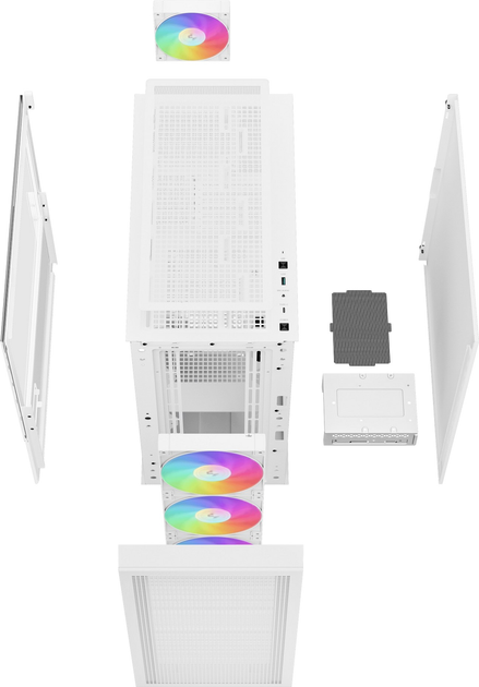 Корпус DeepCool CH560 Digital White (R-CH560-WHAPE4D-G-1) - зображення 14