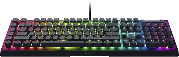 Клавіатура дротова Razer BlackWidow V4 X Yellow Switch RU USB Black (RZ03-04702500-R3R1) - зображення 3