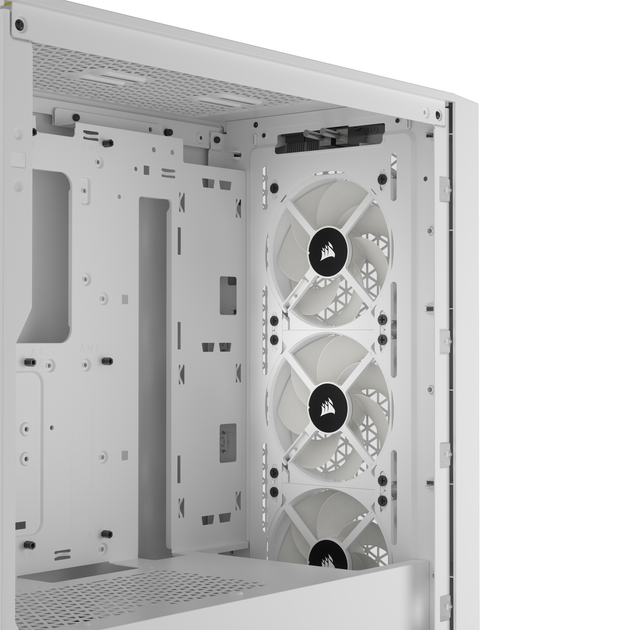 Корпус Corsair 3000D RGB AirFlow Tempered Glass White (CC-9011256-WW) - зображення 13