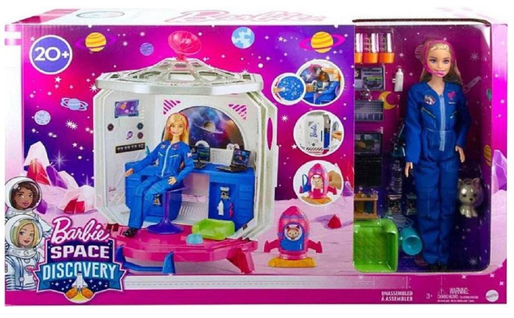 Lalka z akcesoriami Mattel Barbie Space Discovery z akcesoriami (0887961955170) - obraz 1
