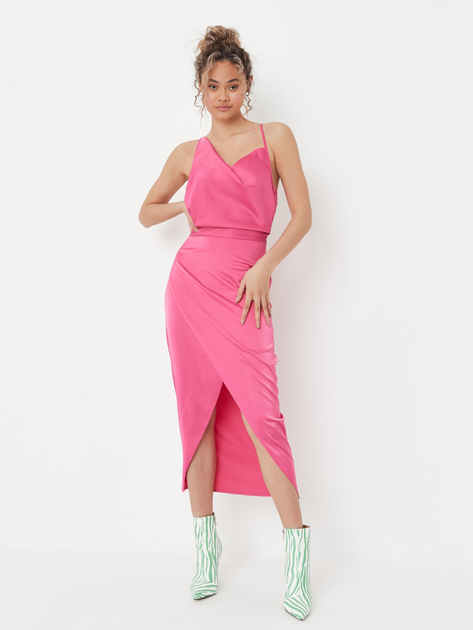 Сукня вечірня міді літня жіноча Missguided WXY9211526 42 Рожева від Rozetka на платформі USKIDKA Акція на Сукня вечірня міді літня жіноча Missguided WXY9211526 42 Рожева від Rozetka