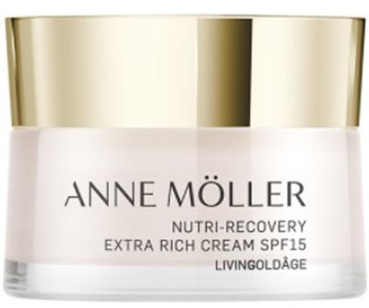Крем для обличчя Anne Möller Livingoldâge Nutri-Recovery Extra Rich Cream Spf15 50 мл (8058045430070) - зображення 1