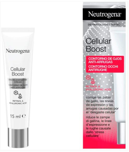 Крем для шкіри навколо очей Neutrogena Cellular Boost Eye Cream 15 мл (3574661476315) - зображення 1