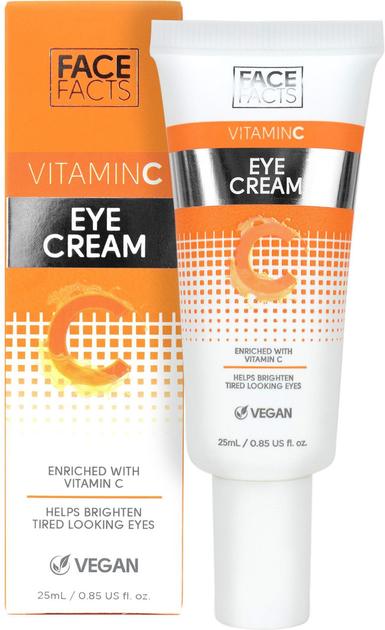 Krem pod oczy Face Facts Vitaminc Eye Cream 25 ml (5031413919486) - obraz 1