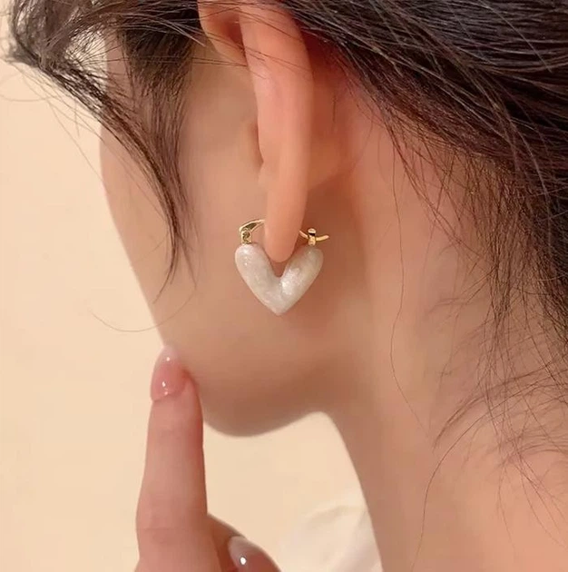 Женские серьги Сердечко М-105 - изображение 4