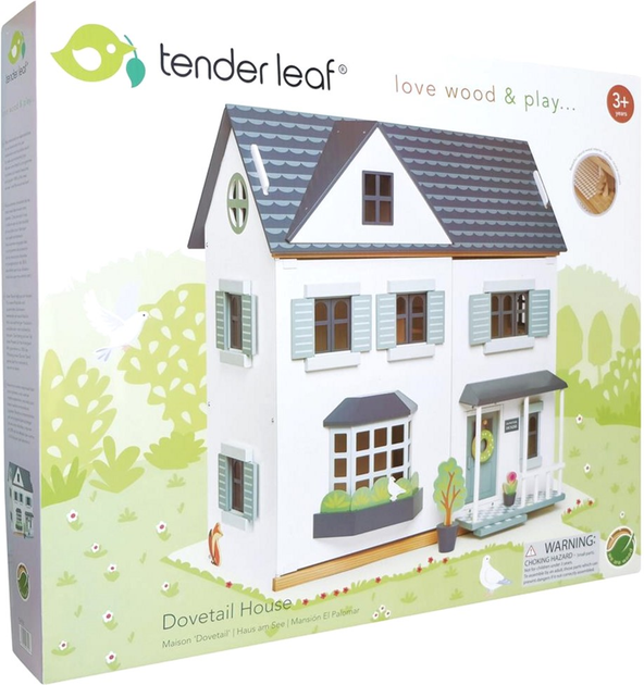 Ляльковий будиночок Tender Leaf Toys Dovetail House (0191856081258) - зображення 2