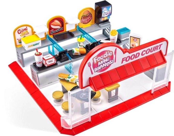 Zestaw do zabawy Zuru 5 Surprises Mini Brands Foodie Mini Food Court (4894680020986) - obraz 2