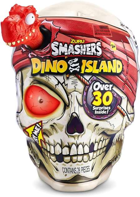 Яйце-сюрприз Zuru Smashers Dino Island Giant Skull (4894680021426) - зображення 1