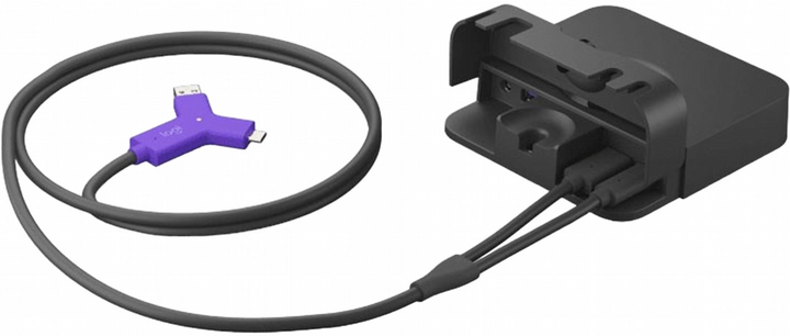 Adapter Logitech USB Type-C - USB Type-A Black (952-000032) - obraz 1