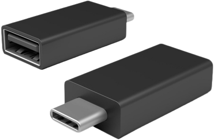 Adapter Microsoft USB Type-C - USB Type-A Black (JTZ-00004) - obraz 1