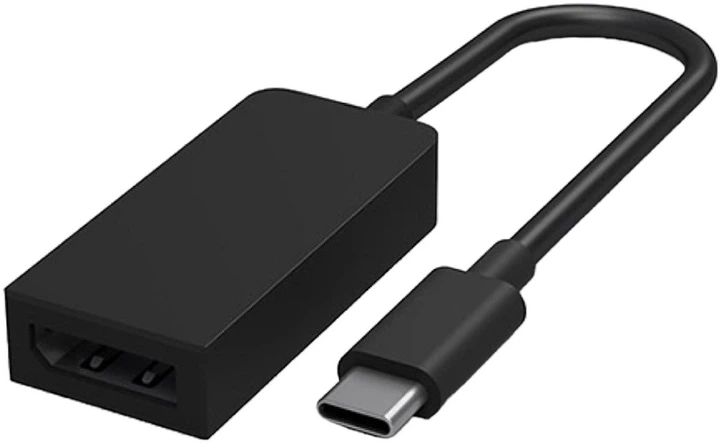 Адаптер Microsoft USB Type-C - DisplayPort Black (JWG-00004) - Фото 1 Адаптер Microsoft USB Type-C - DisplayPort Black (JWG-00004) - изображение 1